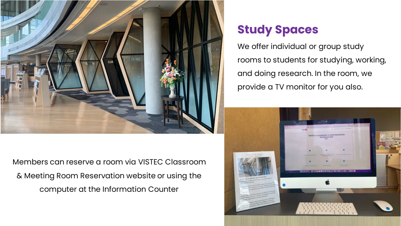 SelfStudy Rooms and CoLearning Spaces VISTEC Vidyasirimedhi