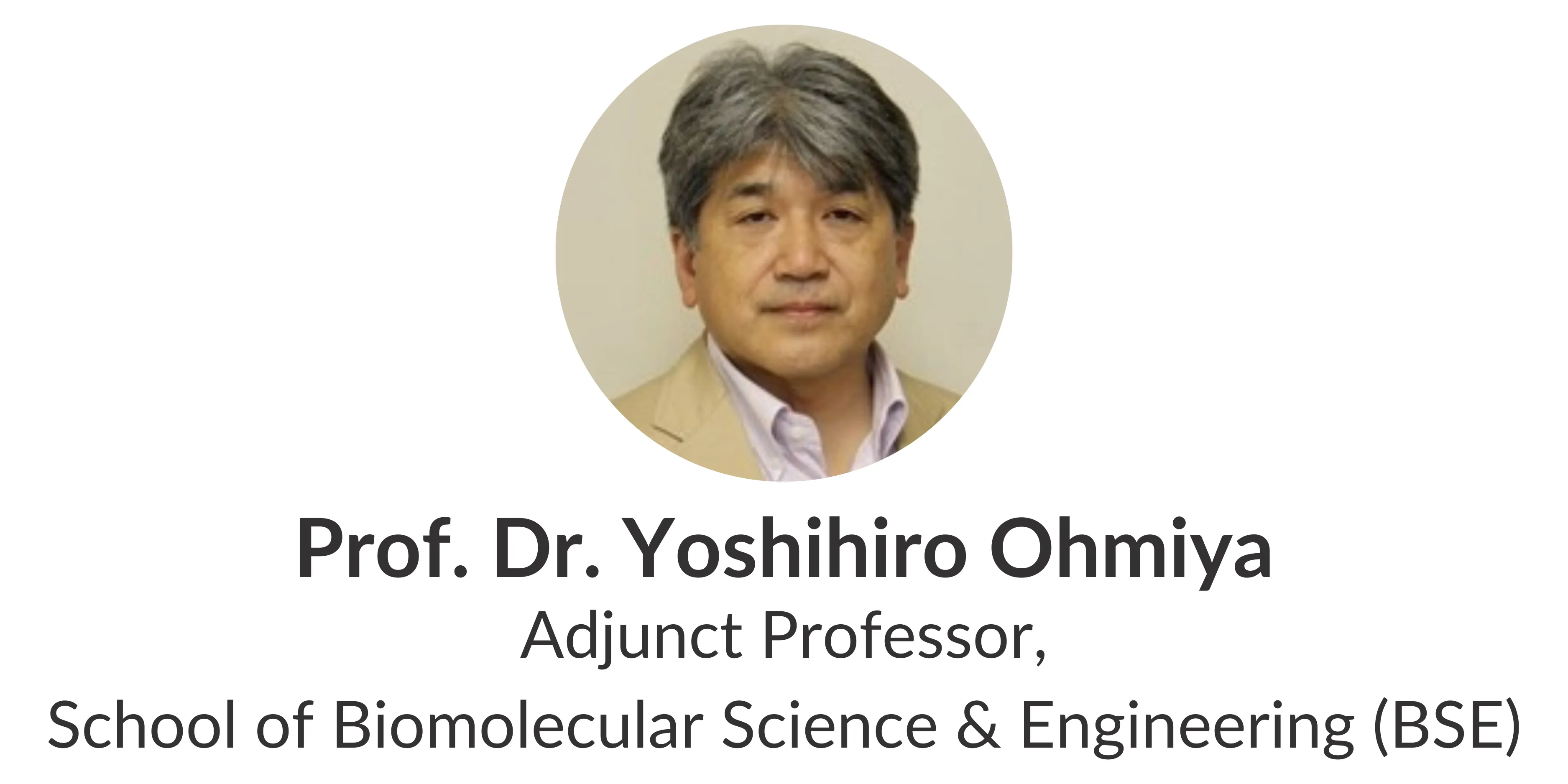 Faculty & Adjunct Professors (BSE) | VISTEC: Vidyasirimedhi Institute ...