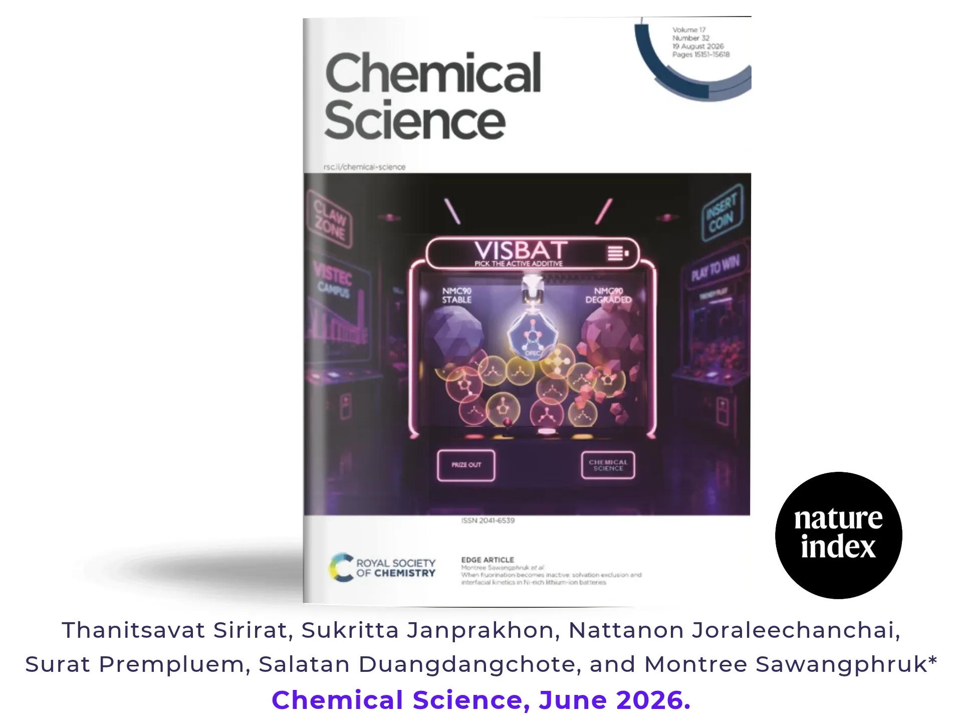 Chemical Science | First published on 22 June 2026